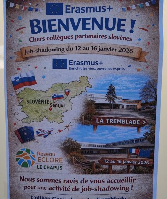 Erasmus+ sledenje na delovnem mestu v Franciji