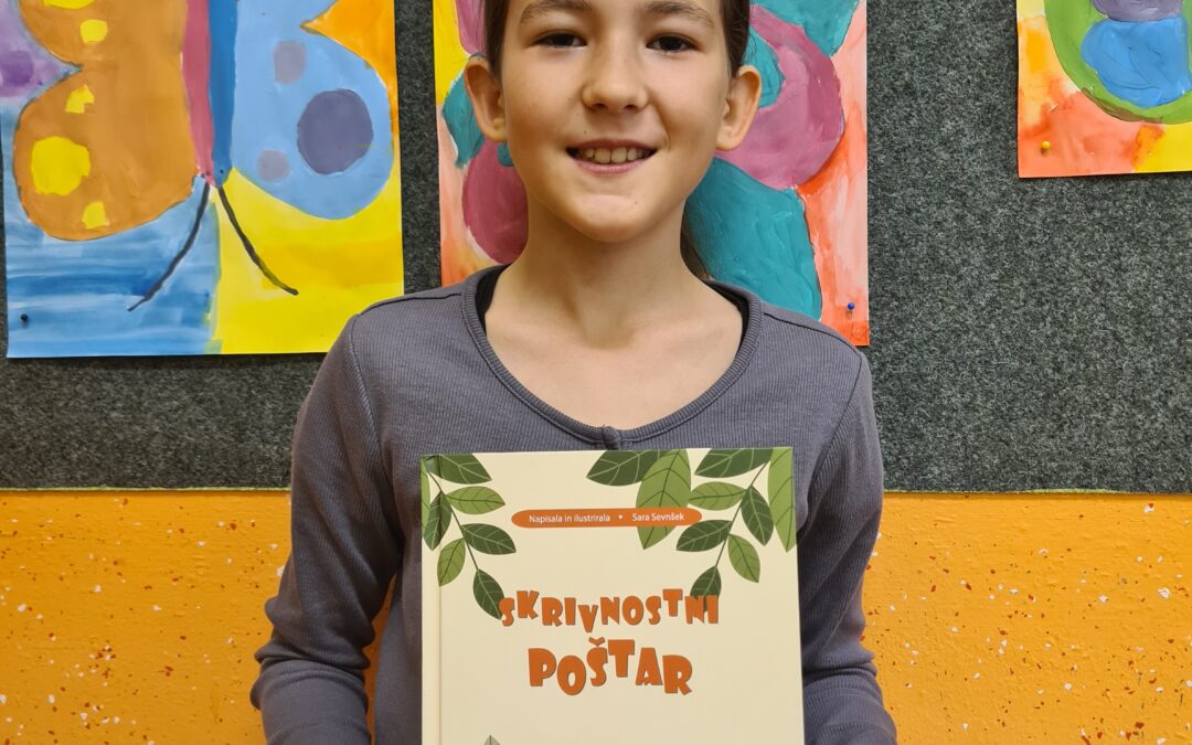 Petošolka Sara Sevnšek izdala svojo prvo knjigo